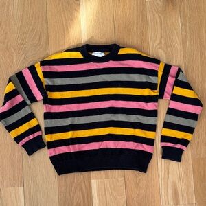 Melrose and Market Multicolor Striped Sweater